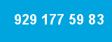 929 177 59 83